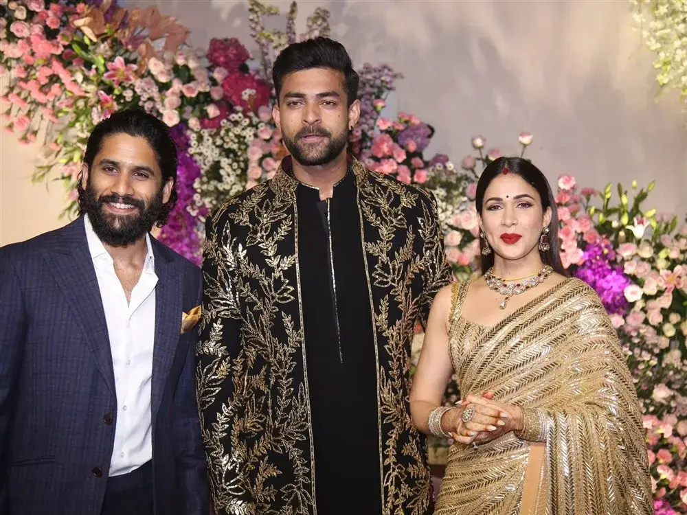 Varun Tej Lavanya Tripathi Wedding Reception Images